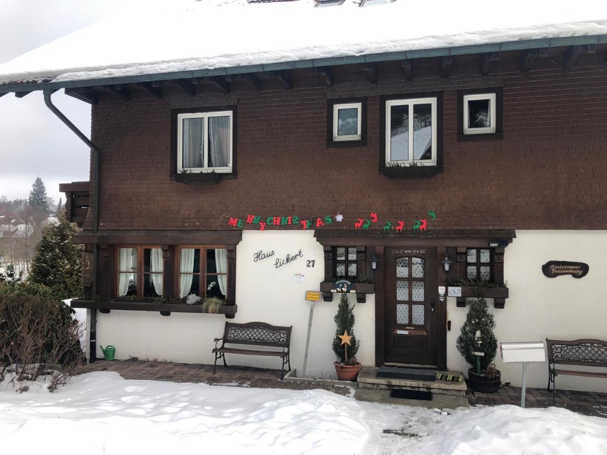 Gaestehaus Lickert Familie Dreher Hinterzarten Exteriör bild